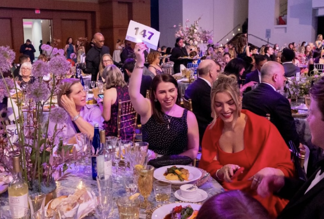 Auction paddle